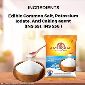 Aashirvaad  Made From Natural Sea Salt 1kg