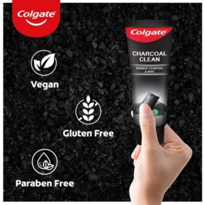 Colgate Charcoal Clean Toothpaste, Bamboo Charcoal and Mint 240g