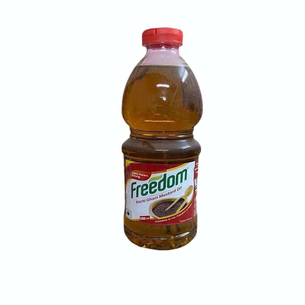 Freedom Kacchi Ghani Mustard Oil 1 L SUBHALAKSHMI SUPER MARKET