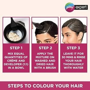 Godrej Expert Rich Creme Hair Colour Natural Black Long Lasting