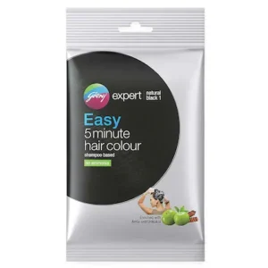 Godrej Expert Easy 5 Minute Hair Colour Natural Black 1 (18ml)