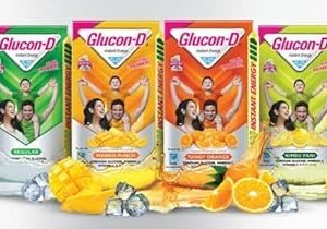 Glucon-D Nimbu Pani Glucose Powder (450g) Tasty & Healthy Tangy Flavoured Glucose Drink