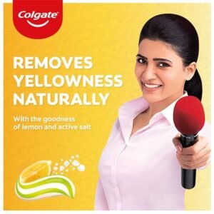 Colgate active salt lemon fights yellowness of teeth 100g