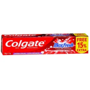 Colgate Maxfresh Toothpaste Red Gel Paste With Menthol 70g+11g=81g