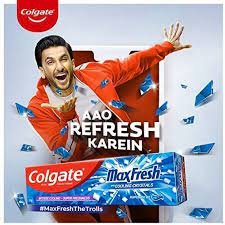 colgate maxfresh with cooling crystals  150g