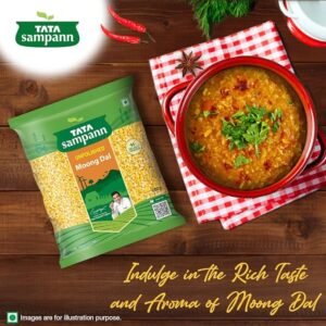 Tata Sampann Unpolished Moong Dal 500g